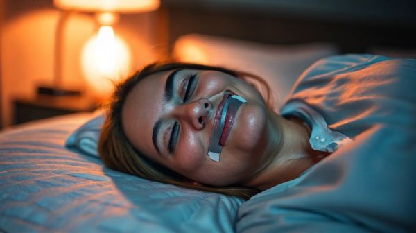 Découvrez les avantages du mouth taping pour mieux dormir